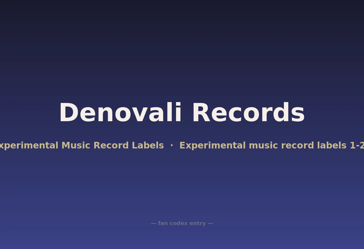 Denovali Records